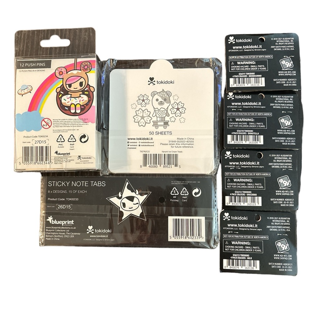 NEW TOKIDOKI OFFICE/SCHOOL SUPPLY BUNDLE - Picture 2 of 2